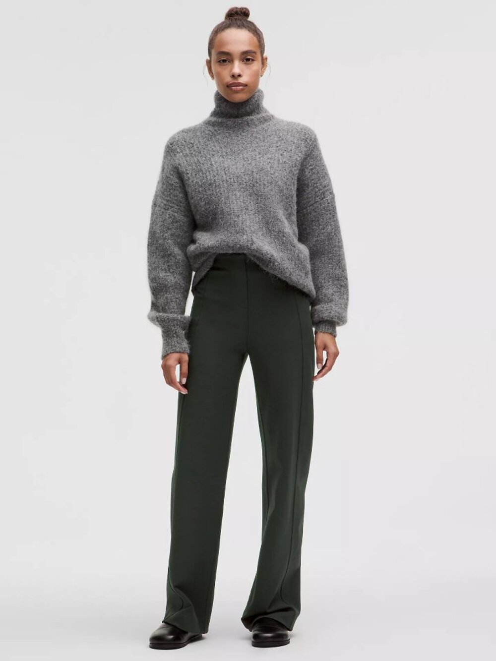 LULULEMON WIDE LEGGED PANTS PULL ON TAGGED MEDIUM
